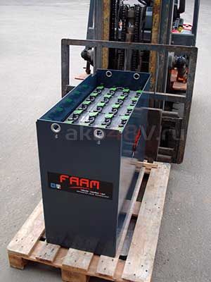 Батарея на погрузчик 48в 560ач