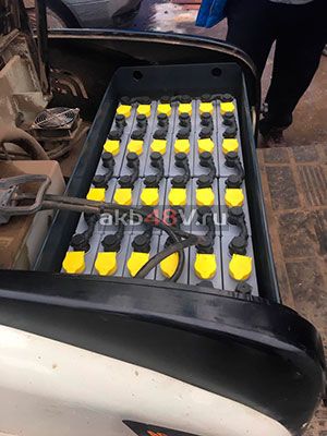 Батарея на погрузчик 48в 750ач