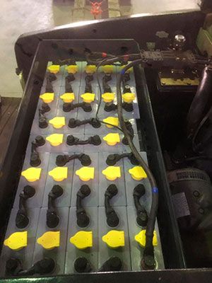 Батарея Iskra на погрузчик 48в 400ач